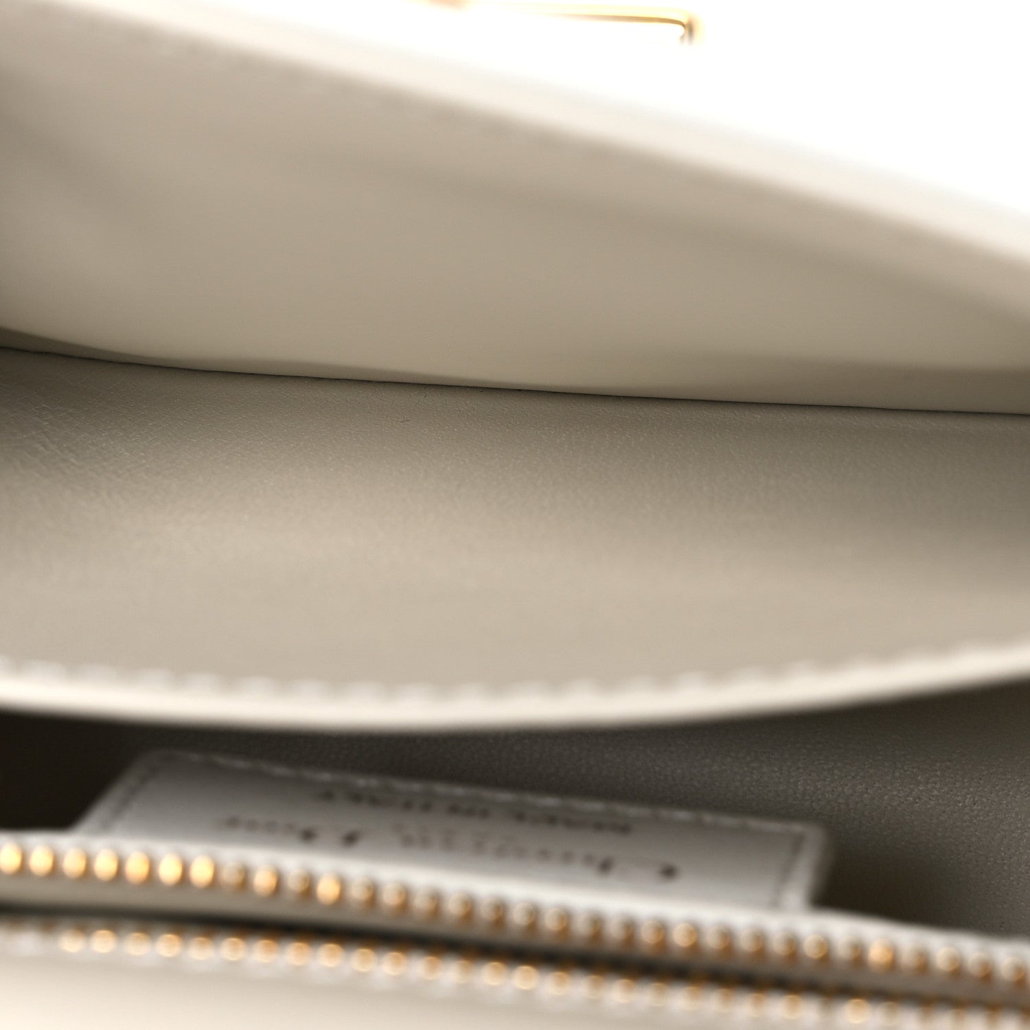 Christian Dior Calfskin Star Motif Macrocannage Caro Bag Latte 5 of 13