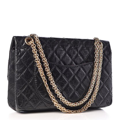 Chanel Aged Calfskin 50th Anniversary 2.55 Reissue 225 Flap Black 3 of 11