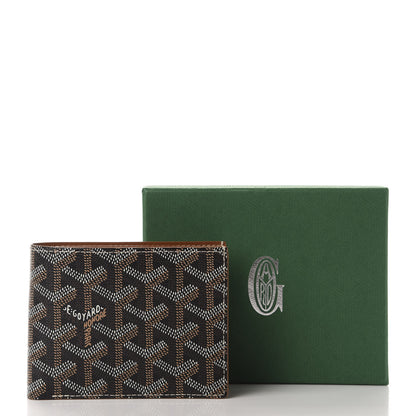 Goyard Goyardine Bi-Fold Victoire PM Wallet Black Gold 8 of 8