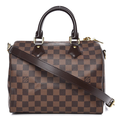 Louis Vuitton Damier Ebene Speedy Bandouliere 25 1 of 8