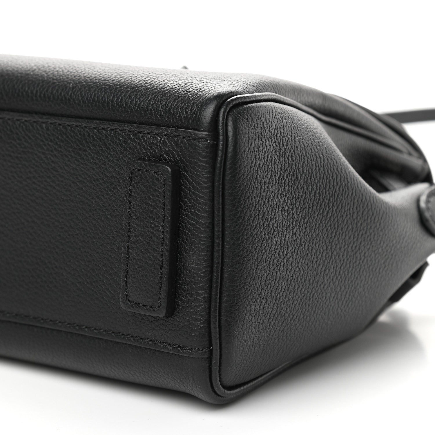 Versace Grained Calfskin Small La Medusa Top Handle Bag Black Lilac 8 of 9