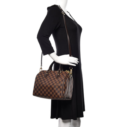 Louis Vuitton Damier Ebene Speedy Bandouliere 25 2 of 10