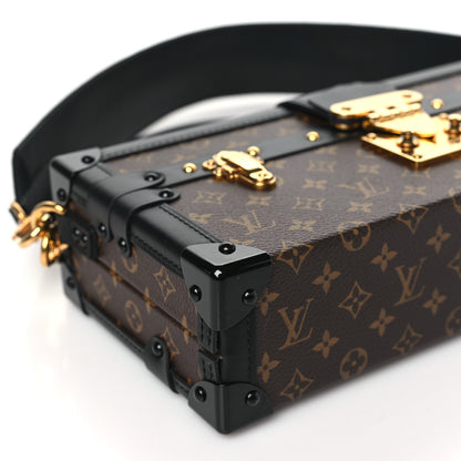 Louis Vuitton Monogram Petite Malle East West Black 8 of 9