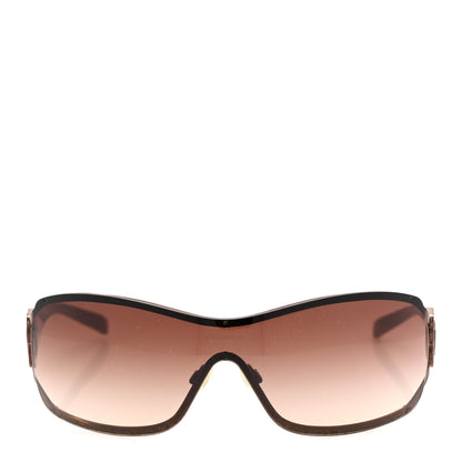 Chanel Swarovski Crystal Camellia CC Sunglasses 4164-B Purple 2 of 7
