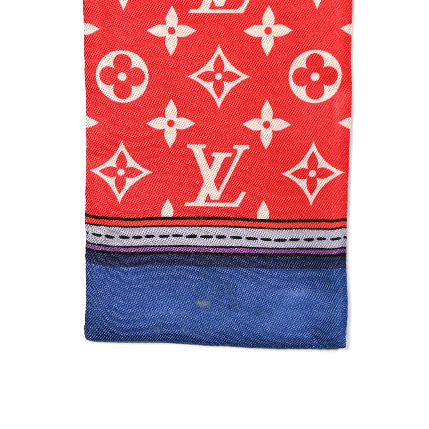 Louis Vuitton Silk Monogram Superstition Bandeau Black 5 of 5