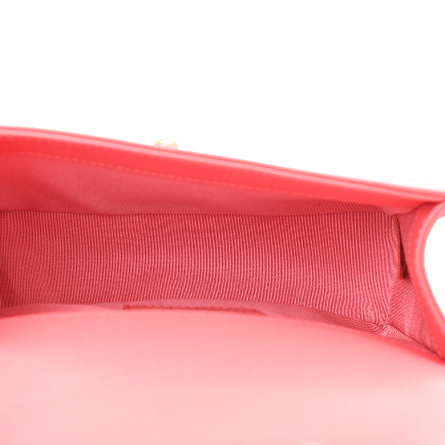 Caviar Quilted Small Boy Flap Pink