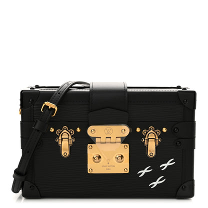 Louis Vuitton Epi Petite Malle Black 1 of 9