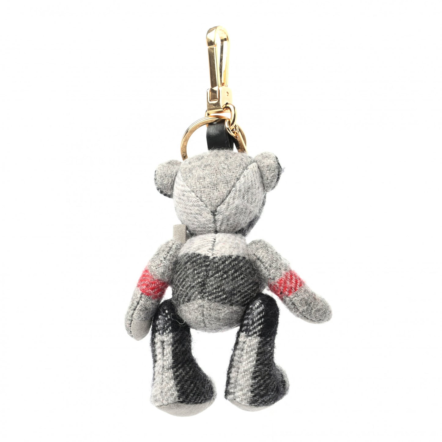 Cashmere House Check Thomas Bear Bag Charm Stone