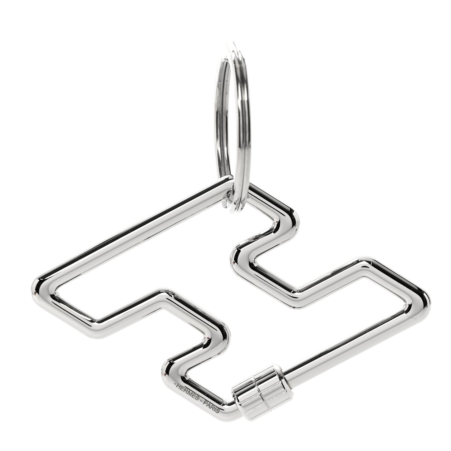 Stainless Steel H Too Speedy Key Ring