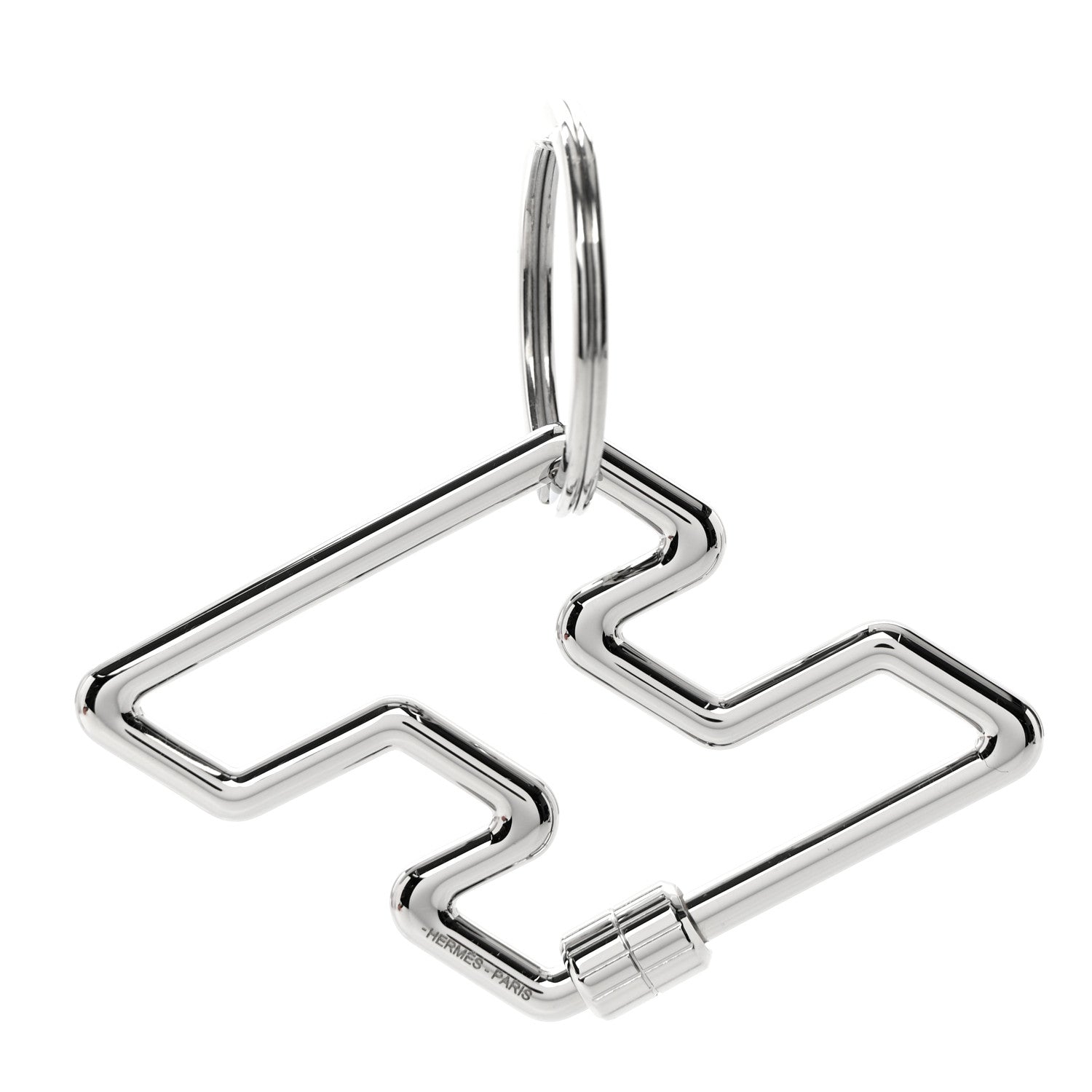 Hermes Stainless Steel H Too Speedy Key Ring 1 of 5