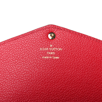 Louis Vuitton Empreinte Sarah Wallet NM Cherry 6 of 10