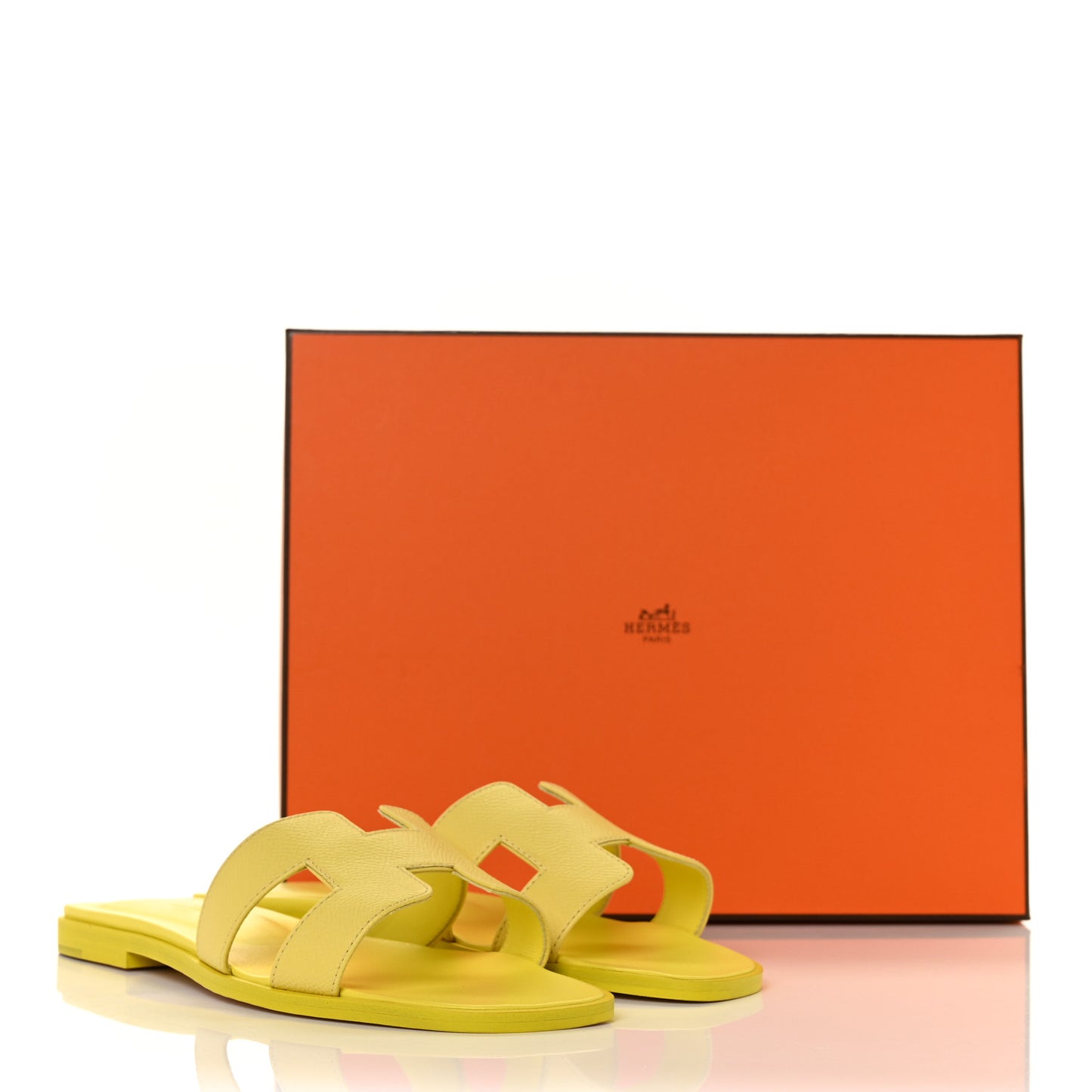 Epsom Oran Sandals 37.5 Jaune Pollen