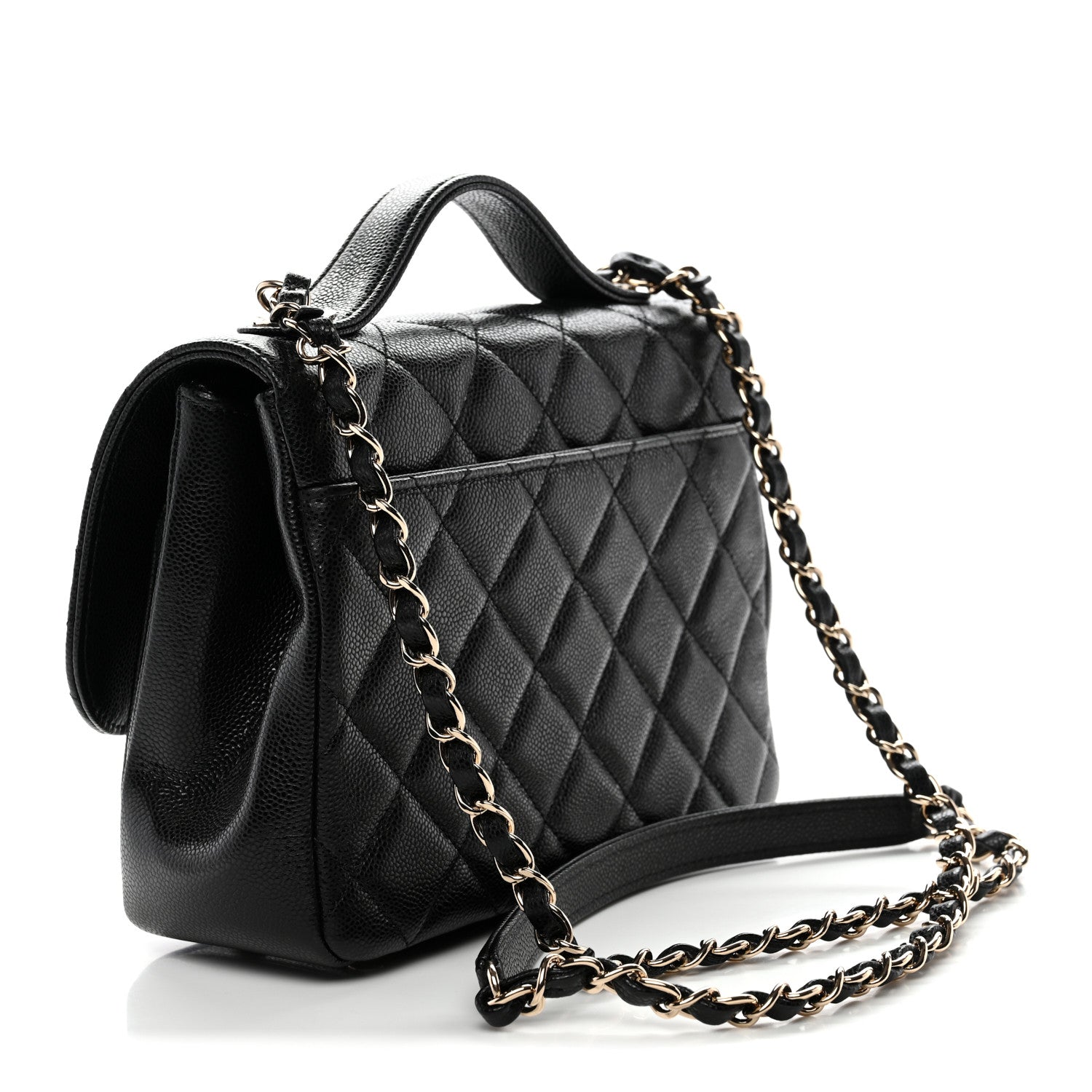 Chanel Caviar Quilted Medium Business Affinity Flap Black 3 of 12