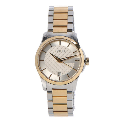 Gucci Stainless Steel 28mm G-Timeless Two Tone Quartz Watch 1 of 9