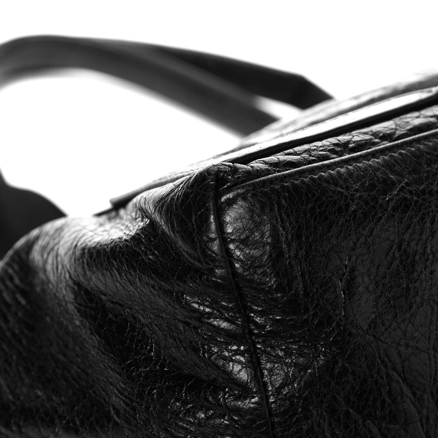 Agneau S Cabas Tote Black