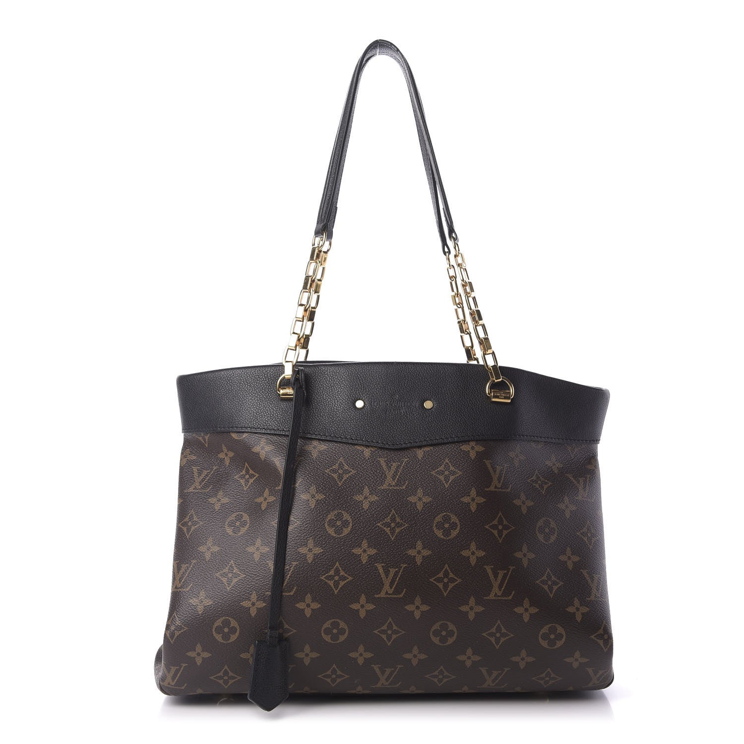 Louis Vuitton Monogram Pallas Shopper Black 1 of 10