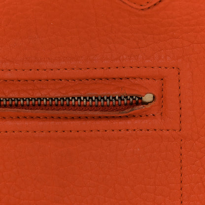 Celine Bullhide Calfskin Medium Phantom Luggage Burnt Orange 23 of 23