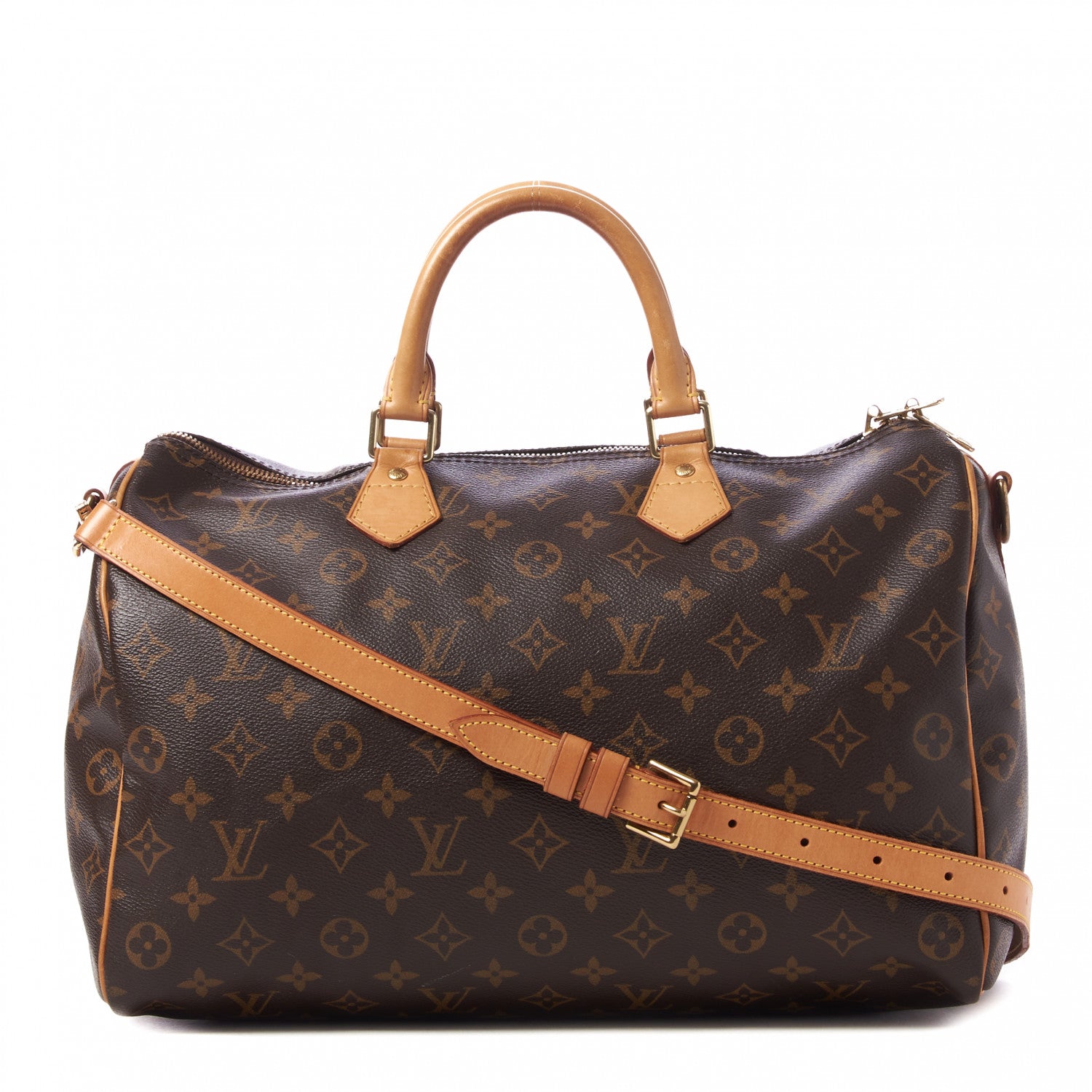 Louis Vuitton Monogram Speedy Bandouliere 35 1 of 8