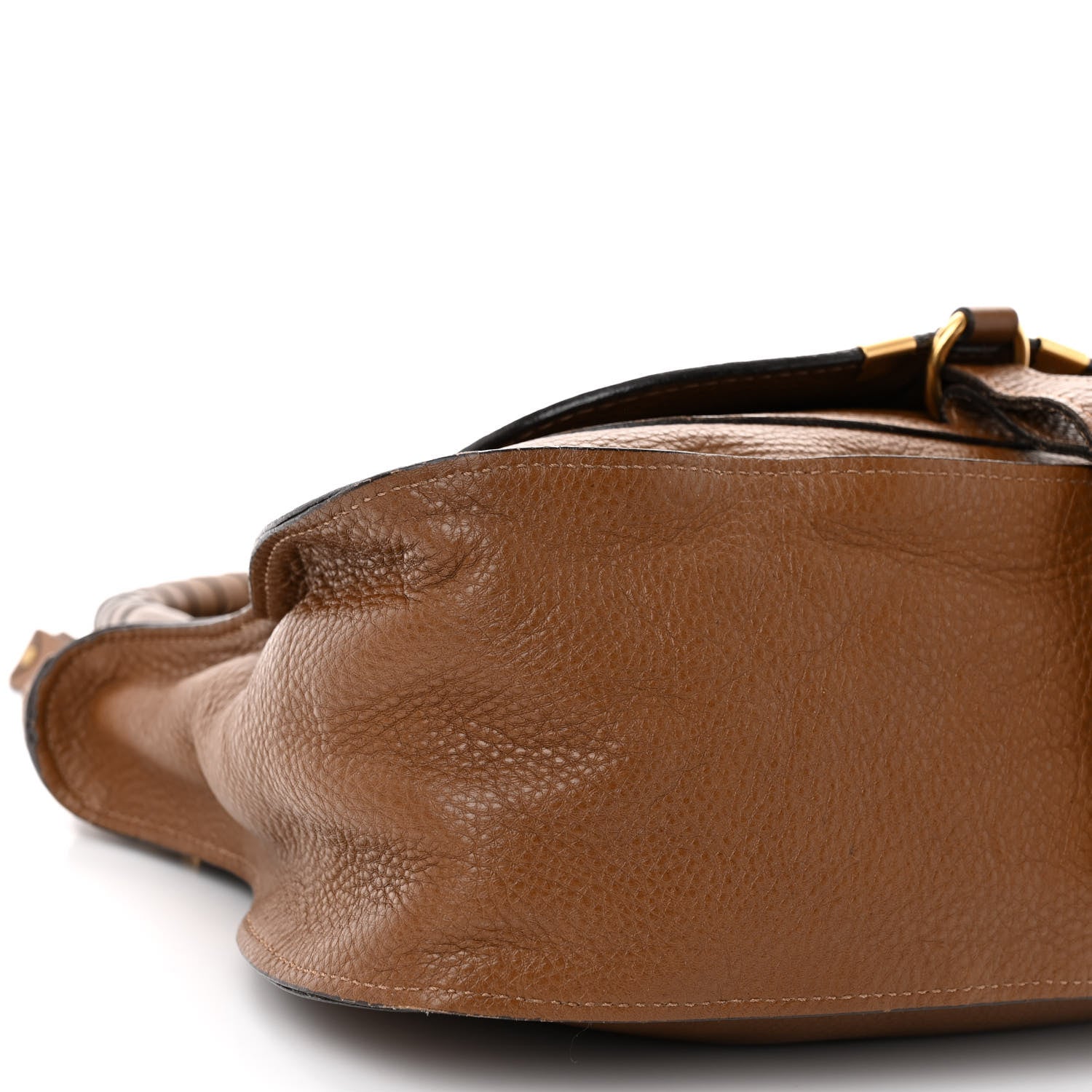 Chloe Calfskin Medium Marcie Satchel Tan 8 of 15