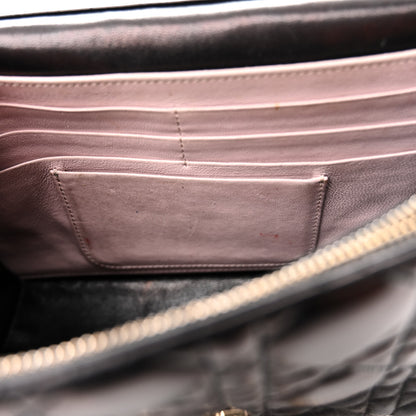 Christian Dior Lambskin Cannage Miss Dior Promenade Pouch Black 11 of 15