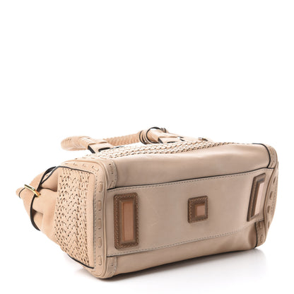 Gucci Calfskin Handmade Medium Top Handle Bag Taupe 4 of 14