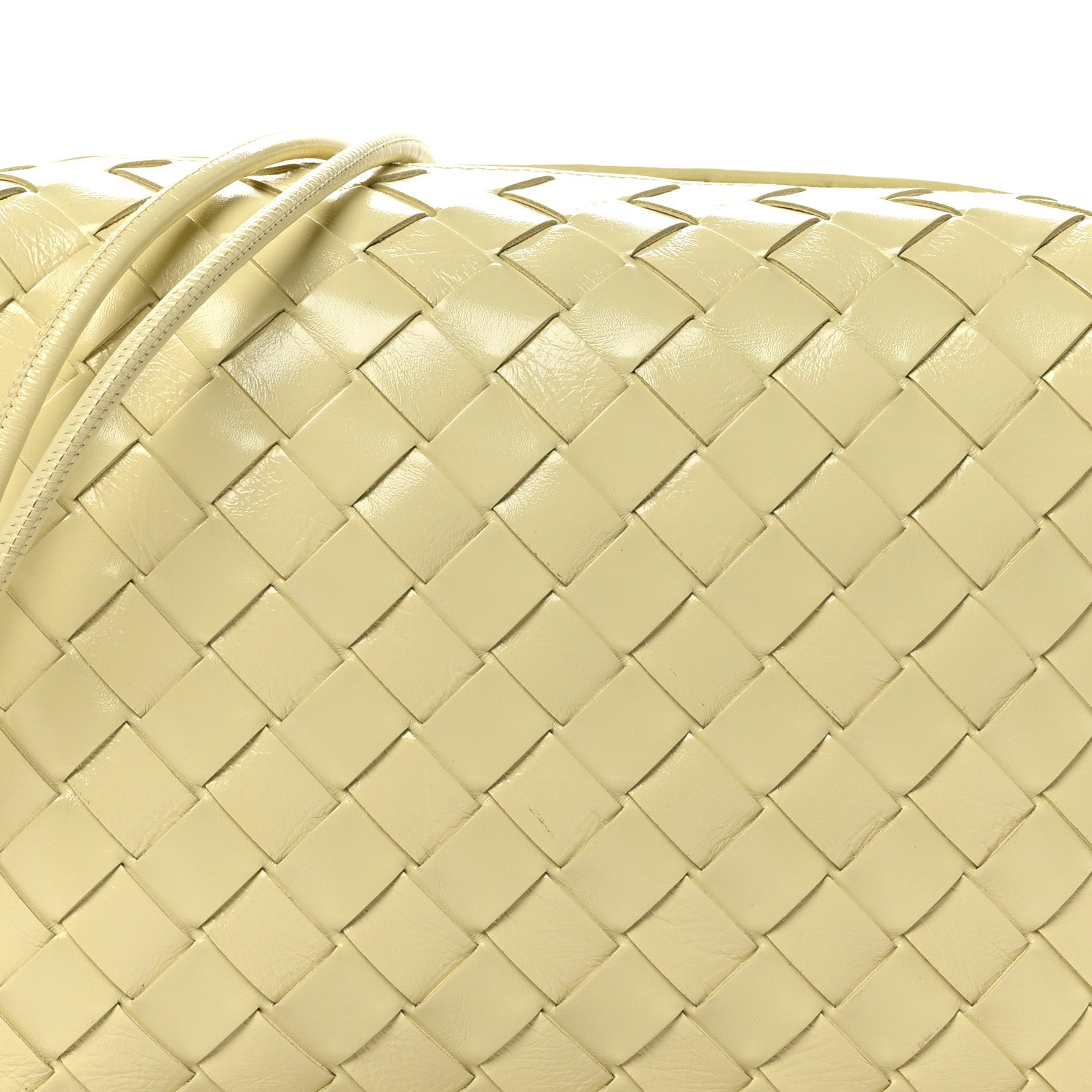 Bottega Veneta Nappa Intrecciato Small Loop Camera Bag Ice Cream 7 of 9