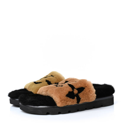 Louis Vuitton Mink Pool Pillow Comfort Mule 38 Brown 3 of 9