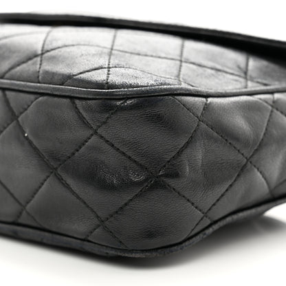 Chanel Lambskin Quilted CC Tassel Flap Black 11 of 12