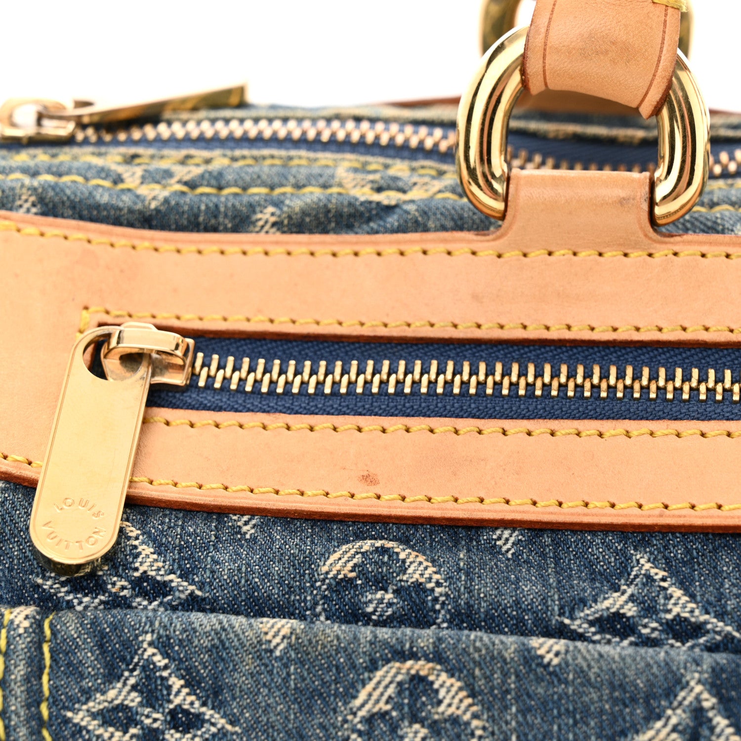 Louis Vuitton Monogram Denim Neo Speedy Blue 11 of 14