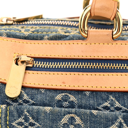 Louis Vuitton Monogram Denim Neo Speedy Blue 11 of 14
