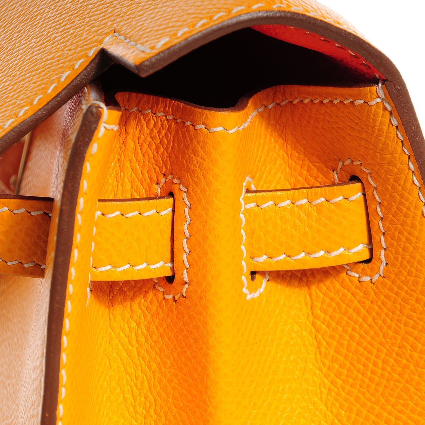 Epsom Candy Kelly Sellier 25 Jaune d'Or Feu