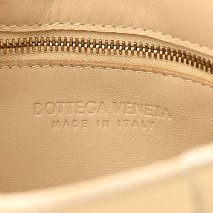 Bottega Veneta Grained Calfskin Maxi Intrecciato Cassette Crossbody Bag Porridge 5 of 8