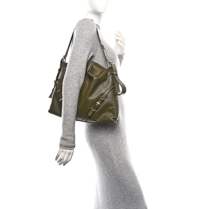 Givenchy Calfskin Medium Voyou Bag Dark Khaki 2 of 10