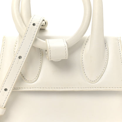 Jacquemus Smooth Calfskin Le Chiquito Noeud White 7 of 11