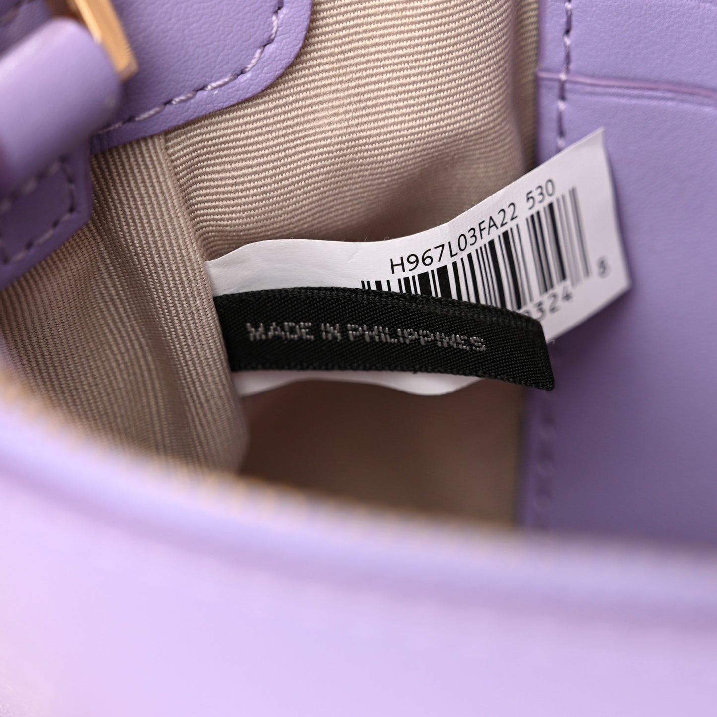 Calfskin Mini The J Marc Shoulder Bag Purple