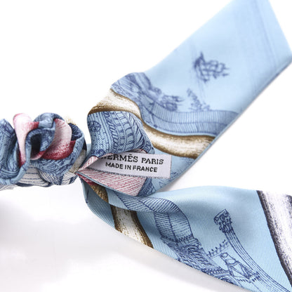Hermes Silk Twilly Scrunchie 2 of 2