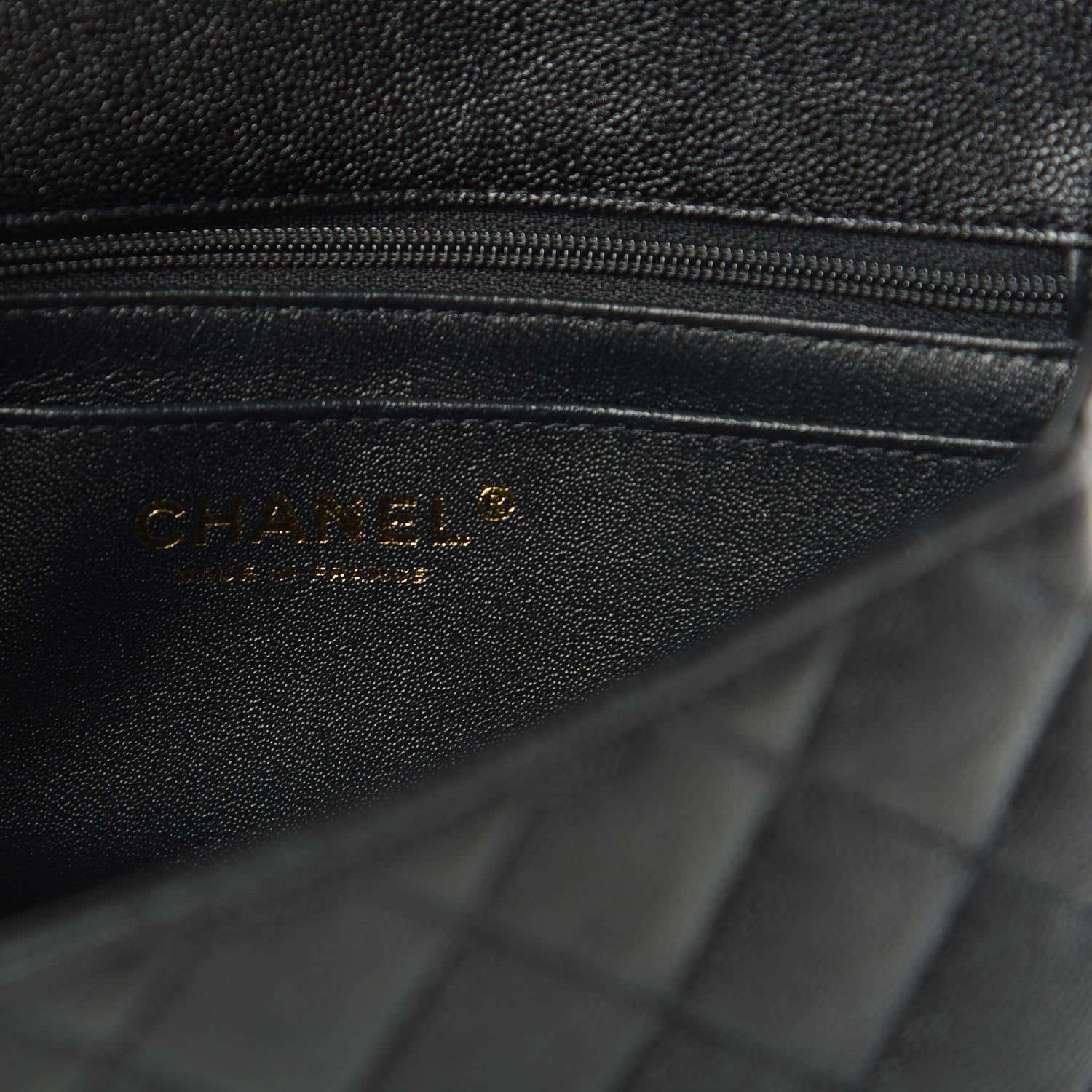 Chanel Caviar Quilted Mini Top Handle Rectangular Flap Black 6 of 11