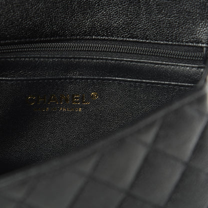 Chanel Caviar Quilted Mini Top Handle Rectangular Flap Black 6 of 11