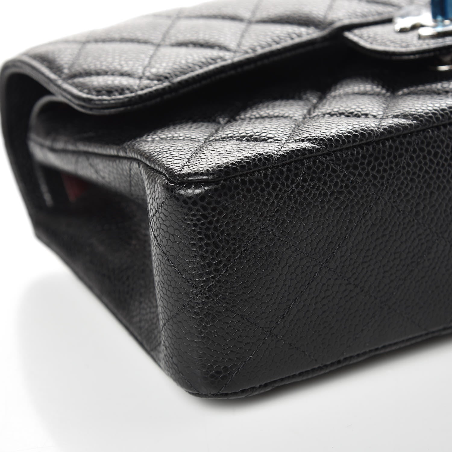 Chanel Caviar Quilted Small Double Flap Black 8 of 10