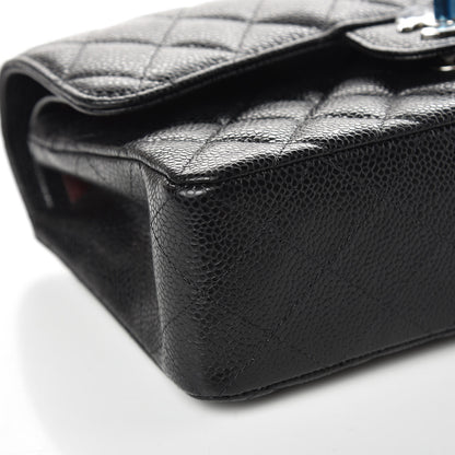 Chanel Caviar Quilted Small Double Flap Black 8 of 10