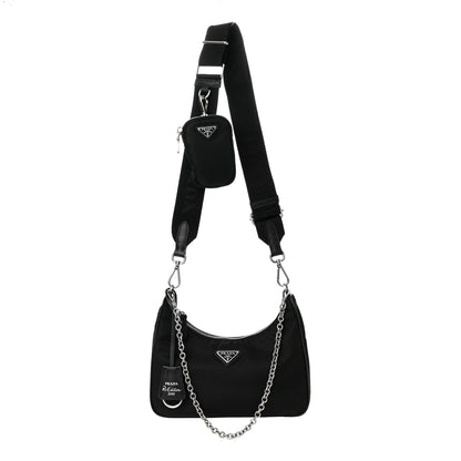 Prada Nylon Re-Edition 2005 Shoulder Bag Black 1 of 11