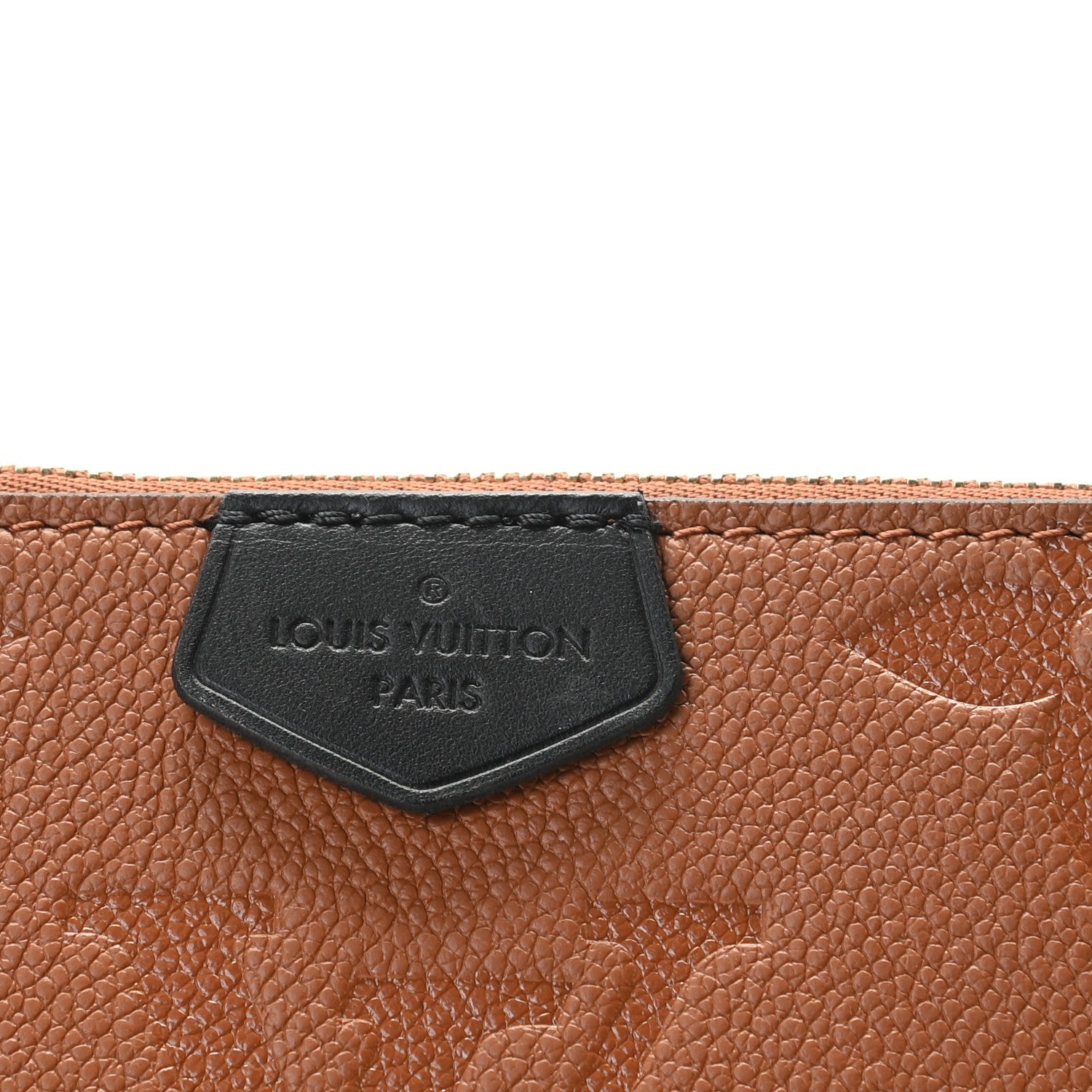 Louis Vuitton Empreinte Monogram Giant Wild At Heart Multi Pochette Accessories Mini Pochette Caramel 6 of 7