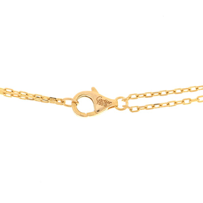 Cartier 18K Yellow Gold 2 Diamond LOVE Necklace 4 of 4