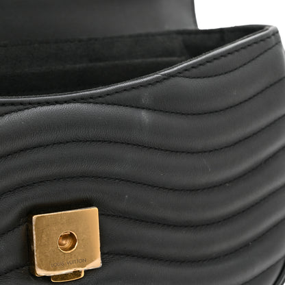 Louis Vuitton Calfskin New Wave Chain MM Black 12 of 13