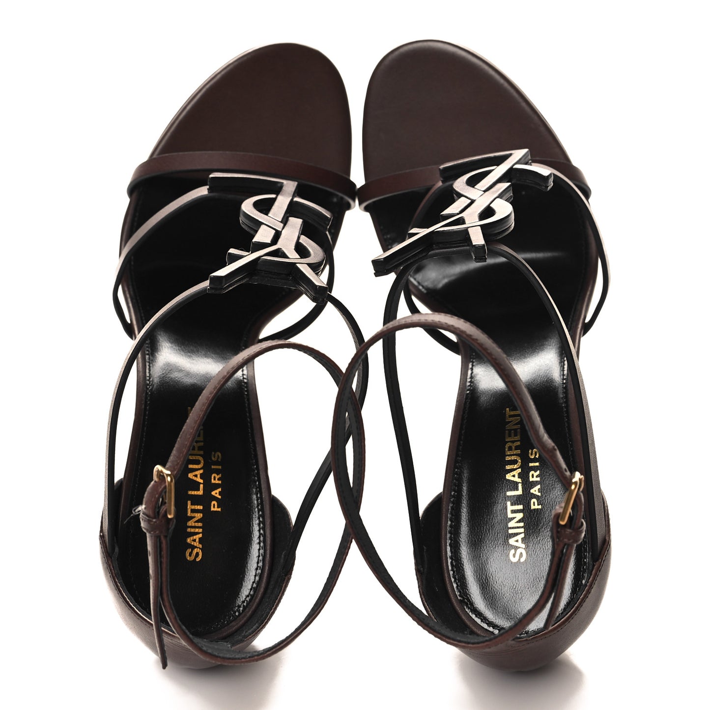 Calfskin Cassandra 100 Sandals 39 Moro