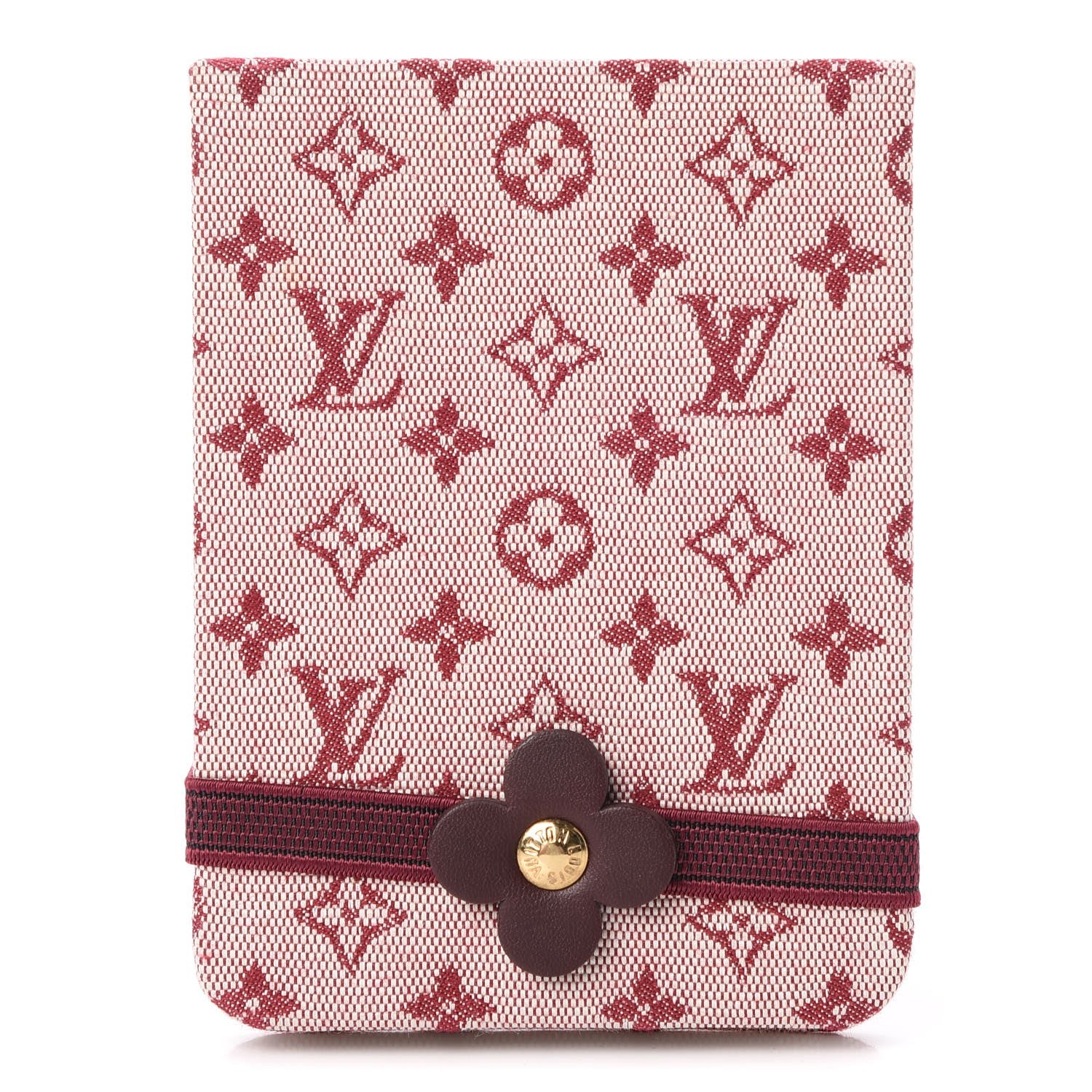 Louis Vuitton Mini Lin Notebook Cherry 1 of 7