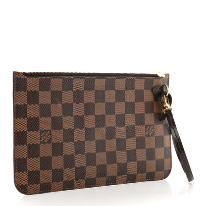 Louis Vuitton Damier Ebene Neverfull MM GM Pochette 3 of 7