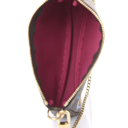 Louis Vuitton Monogram 2020 Christmas Animation Roller Coaster Mini Pochette Accessories Pivoine 5 of 11