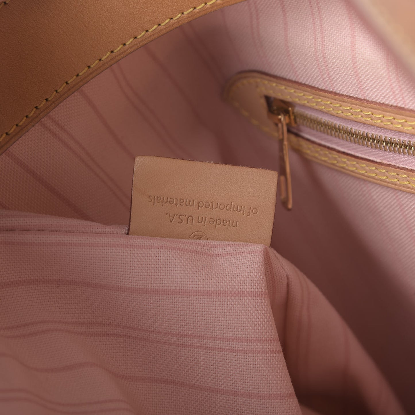 Damier Azur Delightful MM Rose Ballerine