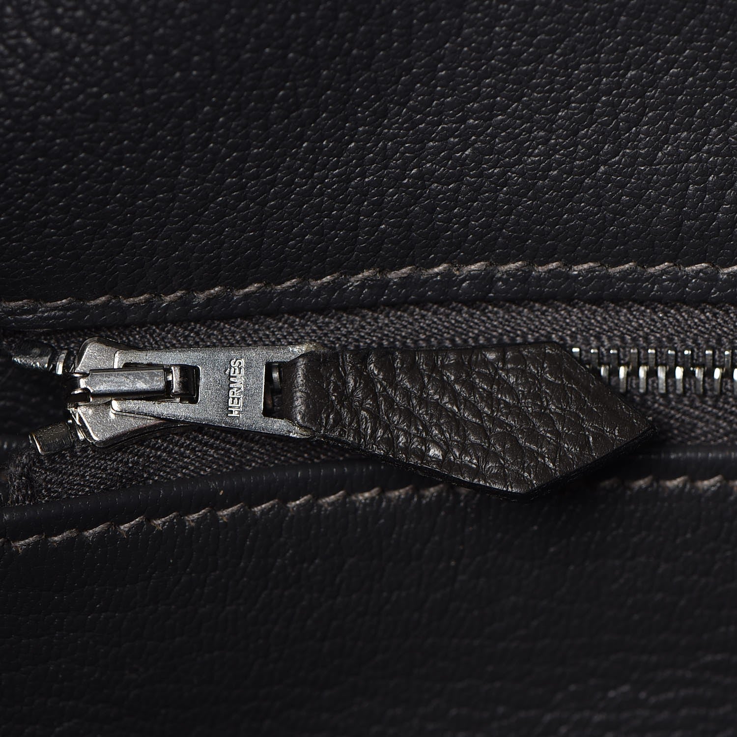 Hermes Taurillon Clemence Birkin 35 Graphite 20 of 33